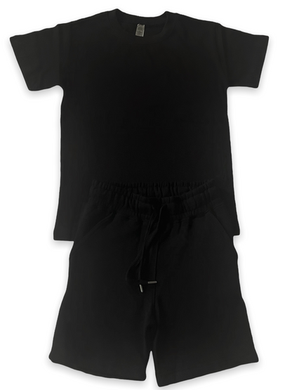 Black Kids Short Set