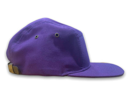 Purple Five Panel Cap