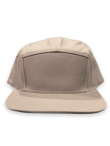Grey Five Panel Cap