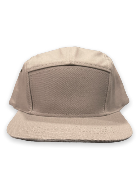 Grey Five Panel Cap
