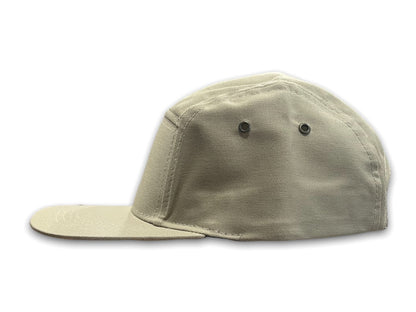 Khaki Five Panel Cap