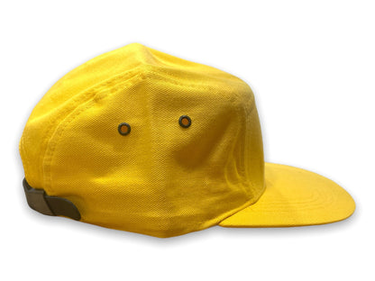 Yellow Five Panel Cap